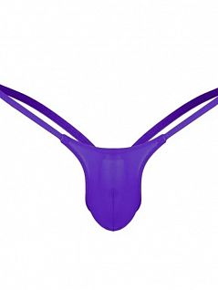 Легкие стринги из полиэстра фиолетового цвета Romeo Rossi RTRR1032-5
